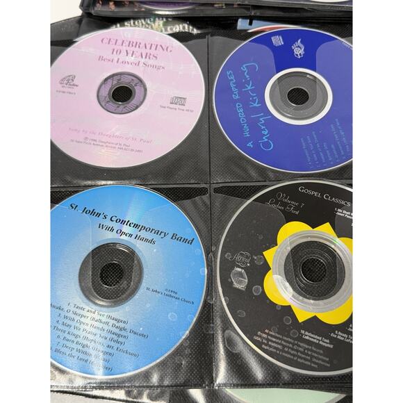 CD Lot 153 Discs No Cases Bulk Collection MIsc Artists Many Religious Christian - Picture 5 of 9